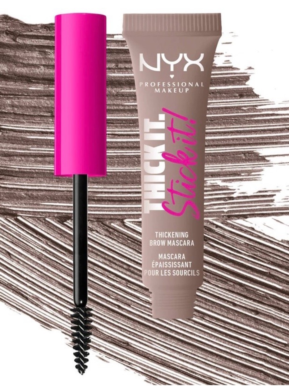 NYX Thick It Stick It! Thickening Brow Mascara - Taupe